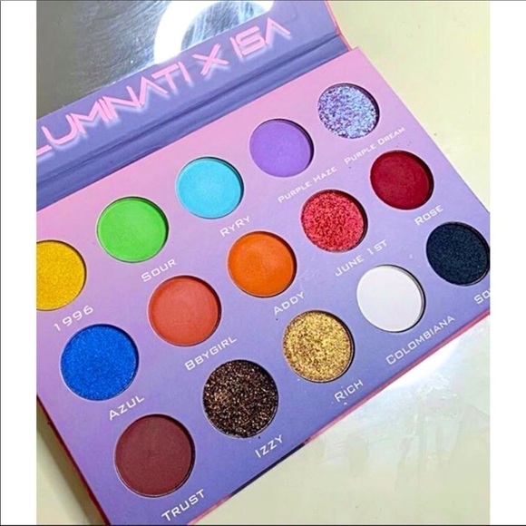 ILLUMINATI - ILLUMINATI X ISA Eyeshadow Palette.. - Picture 2 of 11